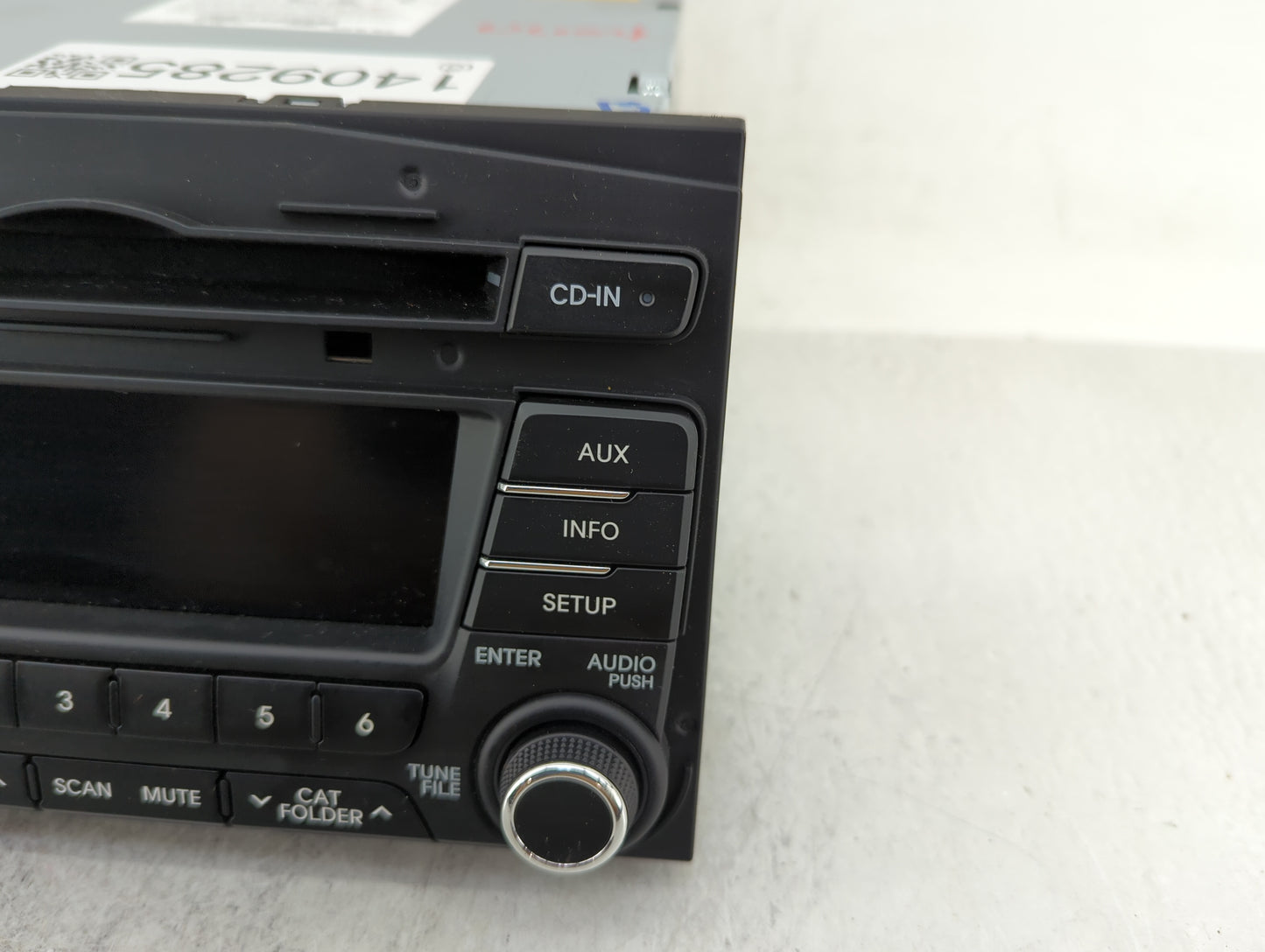 2011-2013 Kia Optima Radio AM FM Cd Player Receiver Replacement P/N:96170-2t651CA Fits Fits 2011 2012 2013 OEM Used Auto Par