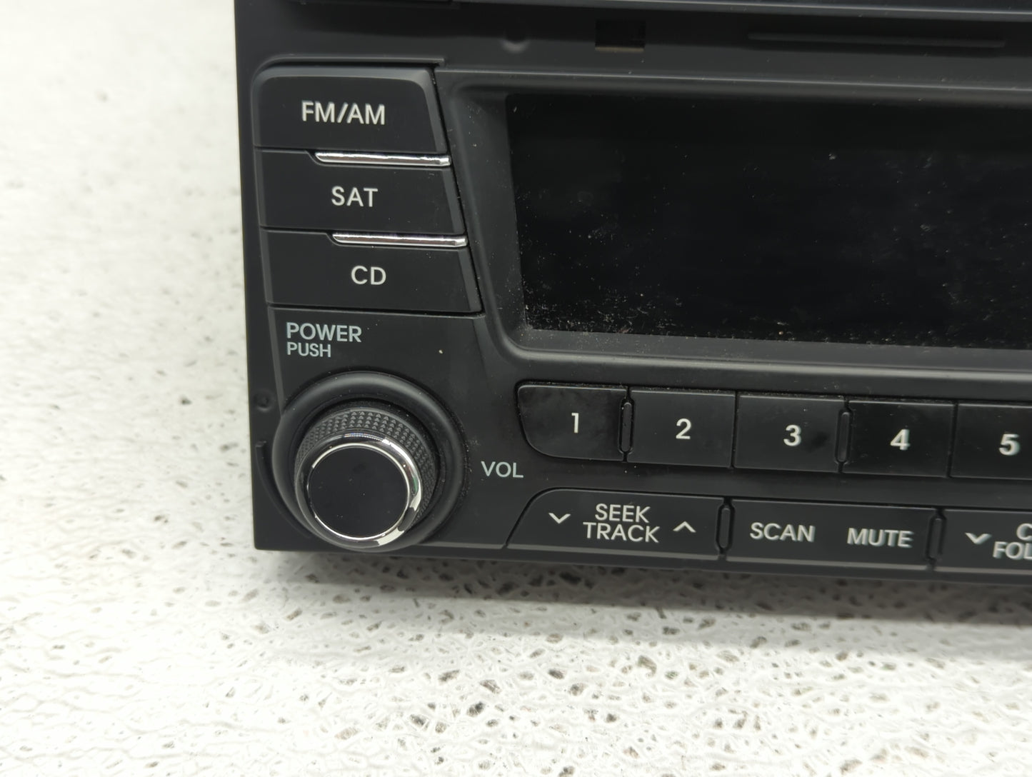 2011-2013 Kia Optima Radio AM FM Cd Player Receiver Replacement P/N:96170-2T651CA Fits Fits 2011 2012 2013 OEM Used Auto Par