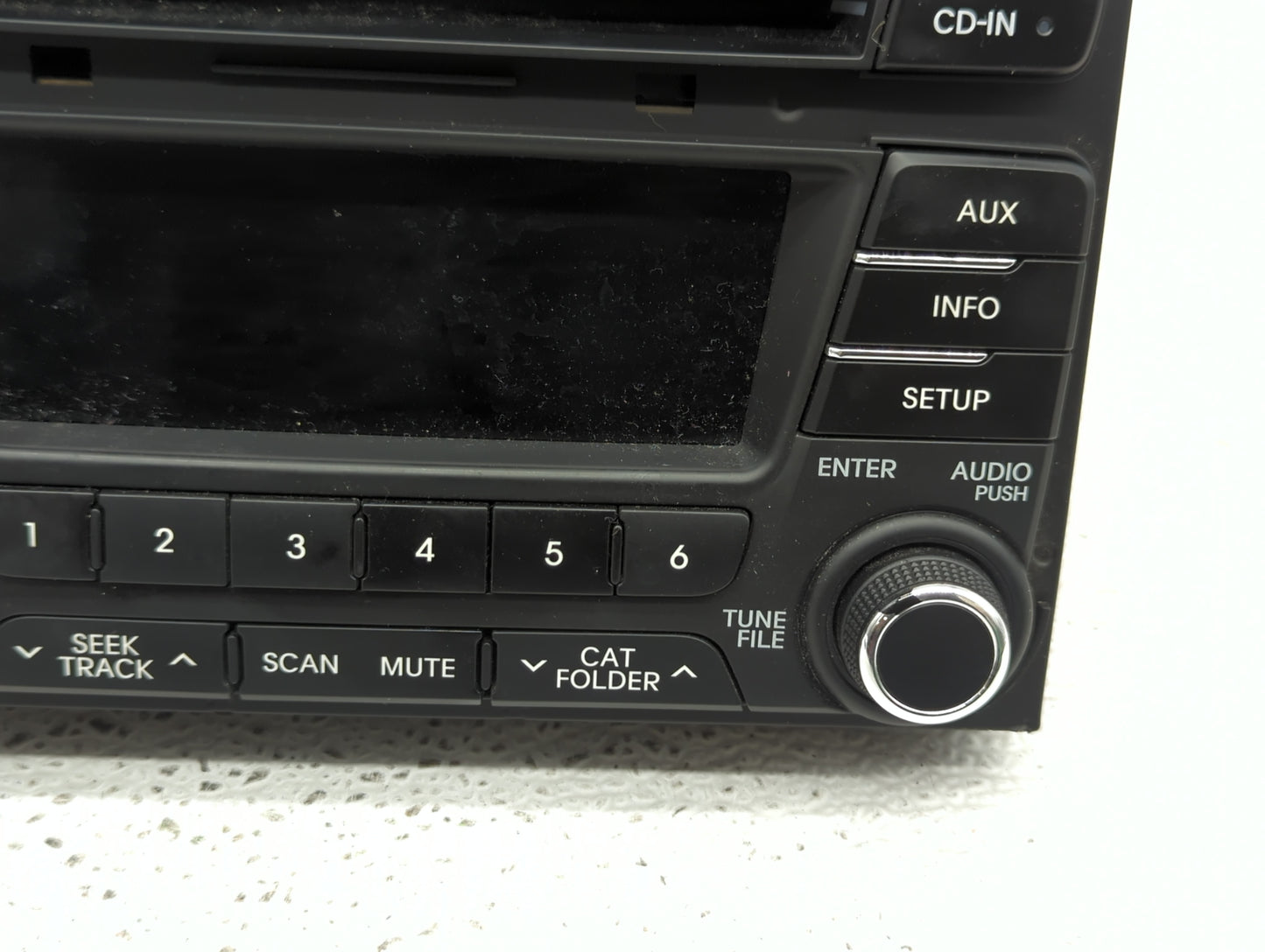 2011-2013 Kia Optima Radio AM FM Cd Player Receiver Replacement P/N:96170-2T651CA Fits Fits 2011 2012 2013 OEM Used Auto Par