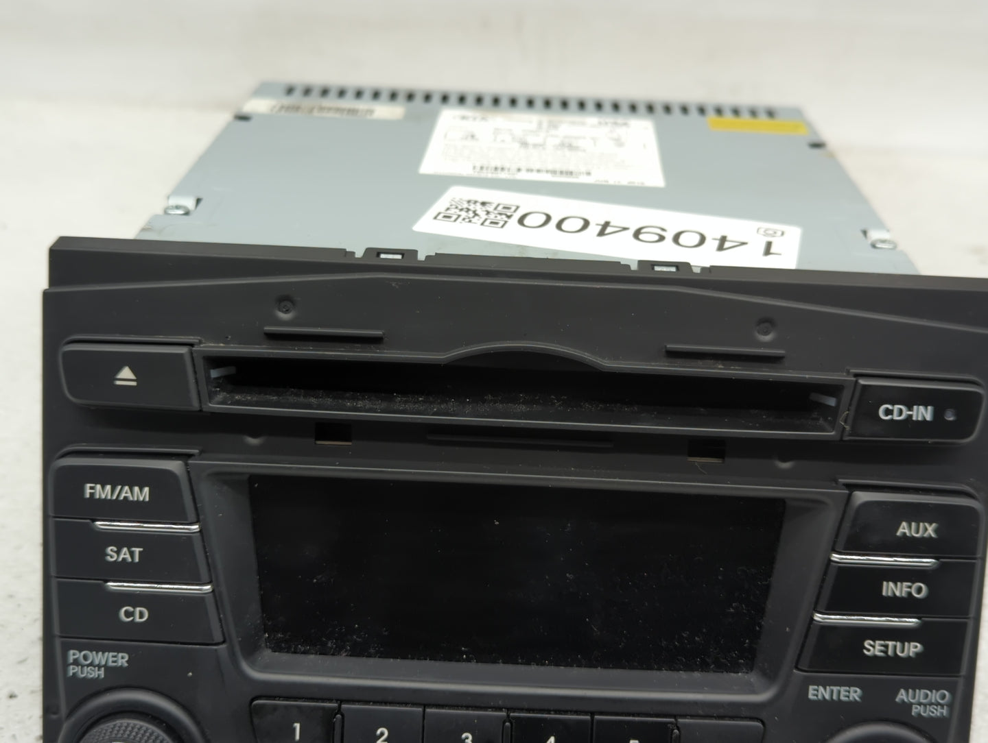 2011-2013 Kia Optima Radio AM FM Cd Player Receiver Replacement P/N:96170-2T651CA Fits Fits 2011 2012 2013 OEM Used Auto Par