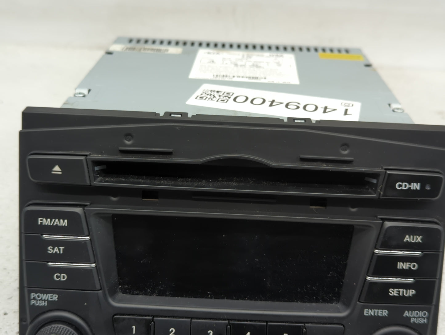 2011-2013 Kia Optima Radio AM FM Cd Player Receiver Replacement P/N:96170-2T651CA Fits Fits 2011 2012 2013 OEM Used Auto Par