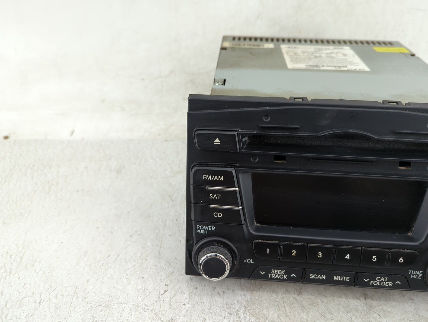 2011-2013 Kia Optima Radio AM FM Cd Player Receiver Replacement P/N:96170-2T651CA Fits Fits 2011 2012 2013 OEM Used Auto Par