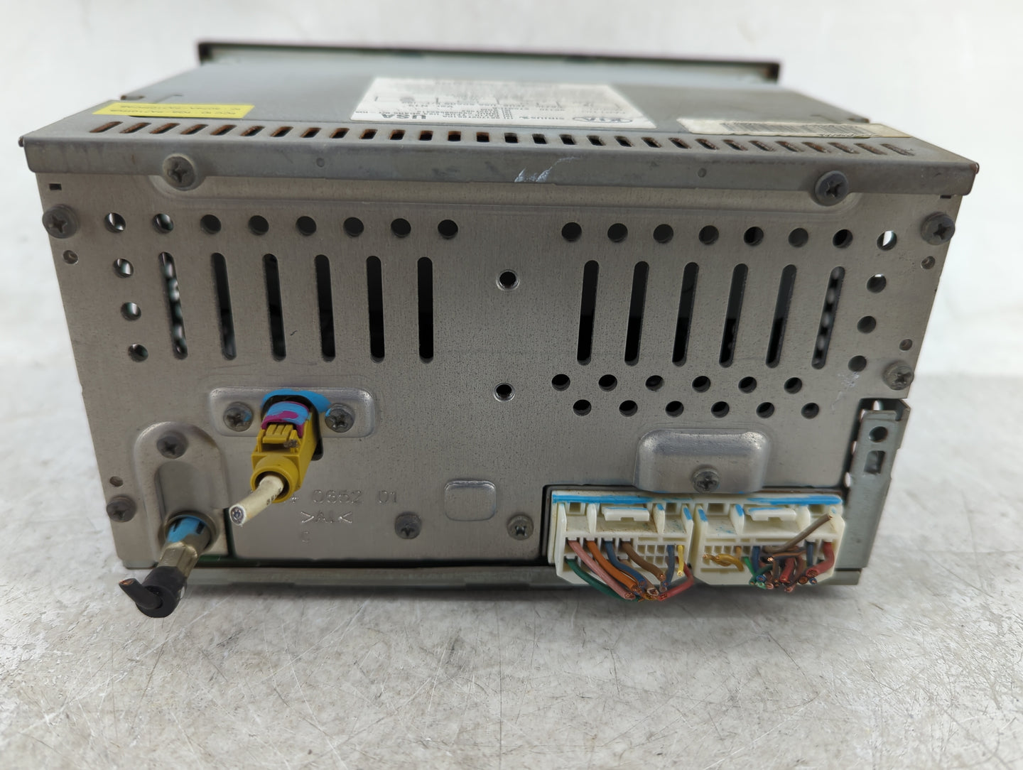 2011-2013 Kia Optima Radio AM FM Cd Player Receiver Replacement P/N:96170-2T651CA Fits Fits 2011 2012 2013 OEM Used Auto Par