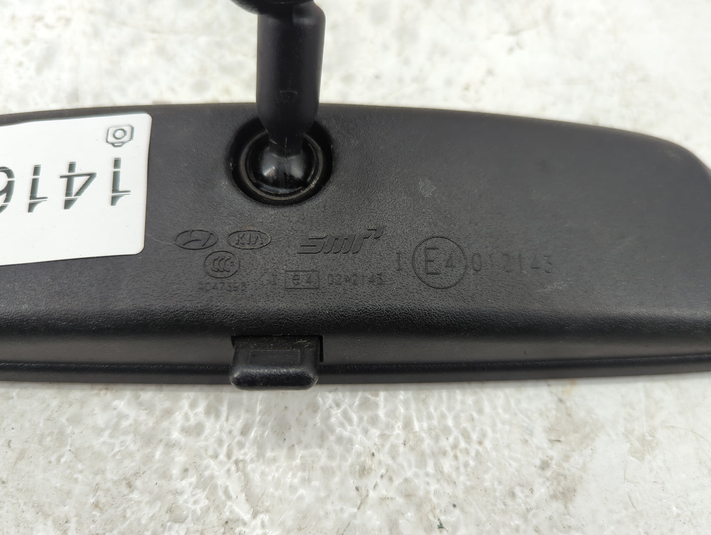 2011-2020 Kia Optima Interior Rear View Mirror Replacement OEM P/N:A047398 Fits OEM Used Auto Parts - Oemusedautoparts1.com