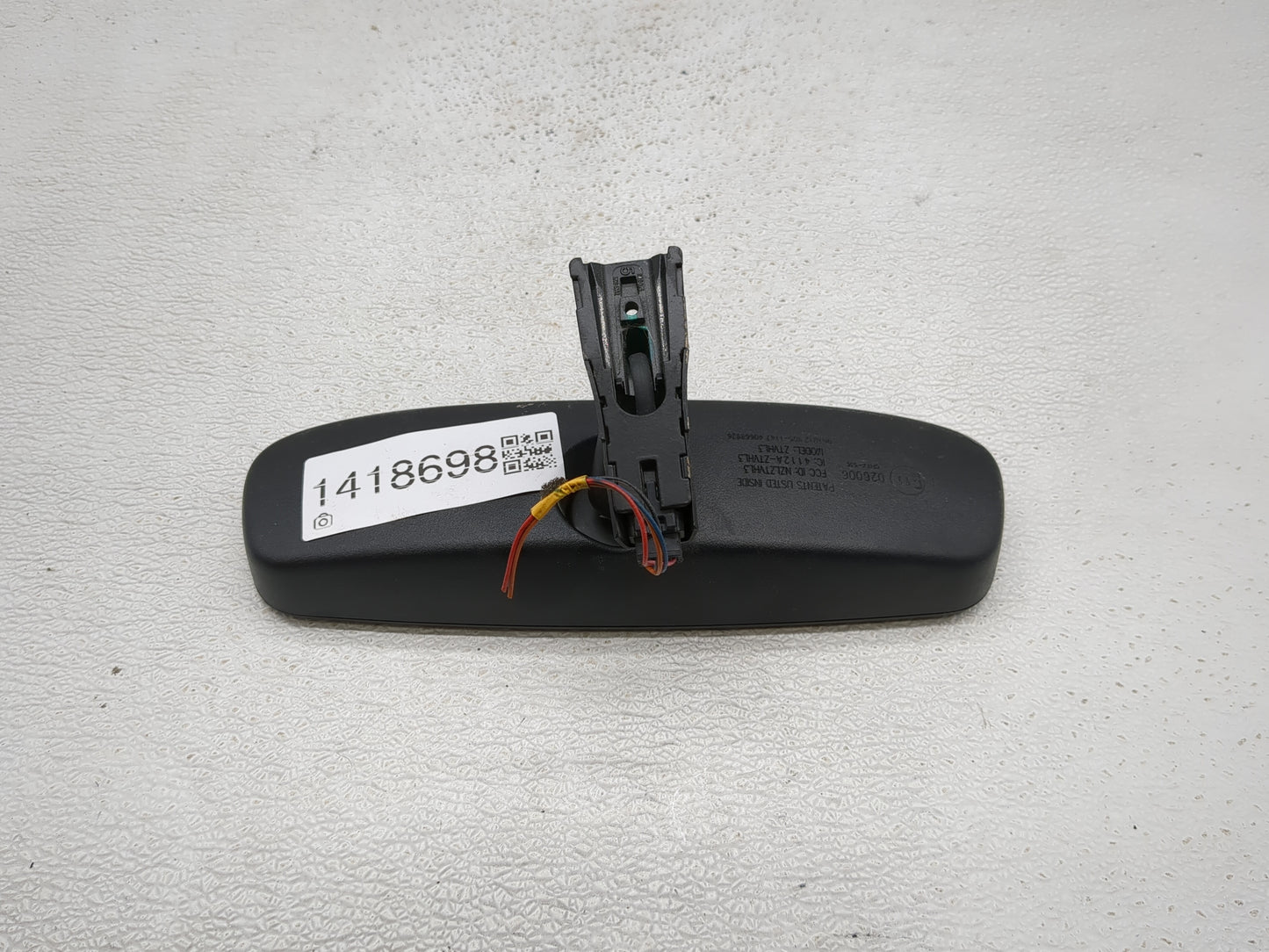 2011-2013 Kia Optima Interior Rear View Mirror Replacement OEM P/N:4112A-ZTVHL3 Fits Fits 2007 2008 2009 2010 2011 2012 2013