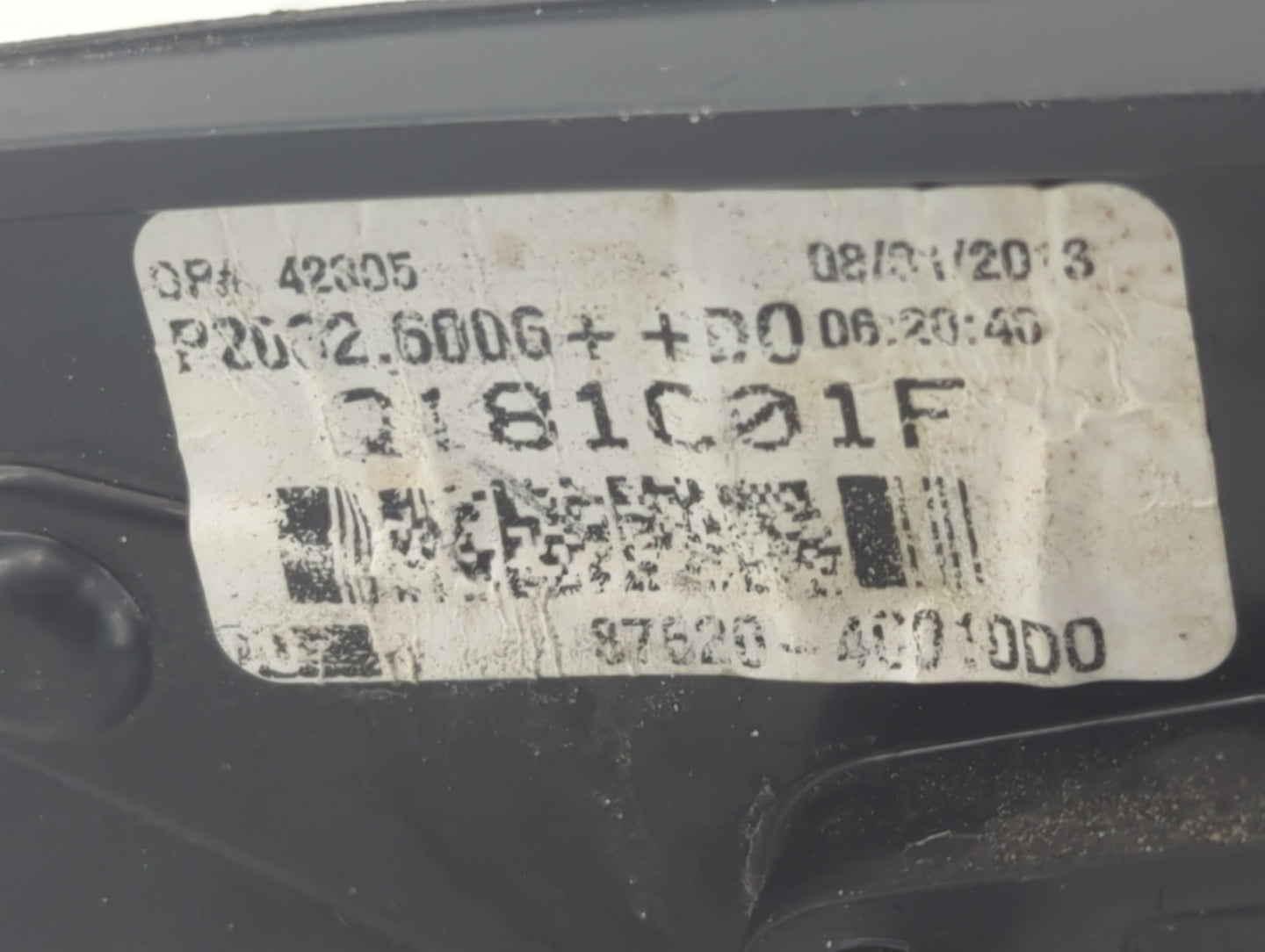 2012-2013 Kia Optima Passenger Side View Mirror - Right Door Mirror OEM Used - Oemusedautoparts1.com