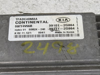 2011-2013 Kia Optima PCM Engine Control Computer ECU ECM PCU OEM P/N:39111-2G864 39101-2G864 Fits Fits 2011 2012 2013 OEM Us