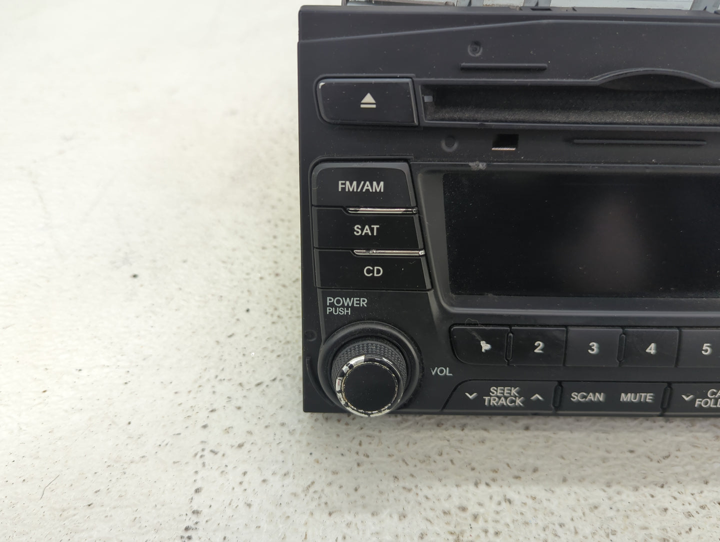 2011-2013 Kia Optima Radio AM FM Cd Player Receiver Replacement P/N:96170-2T651CA Fits Fits 2011 2012 2013 OEM Used Auto Par