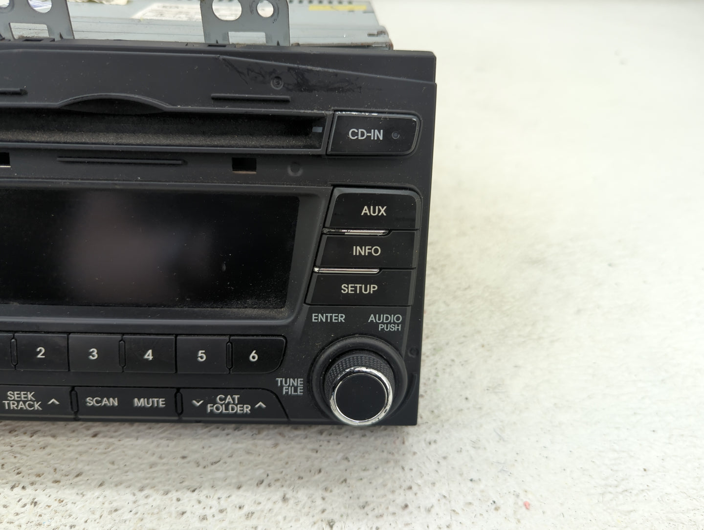 2011-2013 Kia Optima Radio AM FM Cd Player Receiver Replacement P/N:96170-2T651CA Fits Fits 2011 2012 2013 OEM Used Auto Par