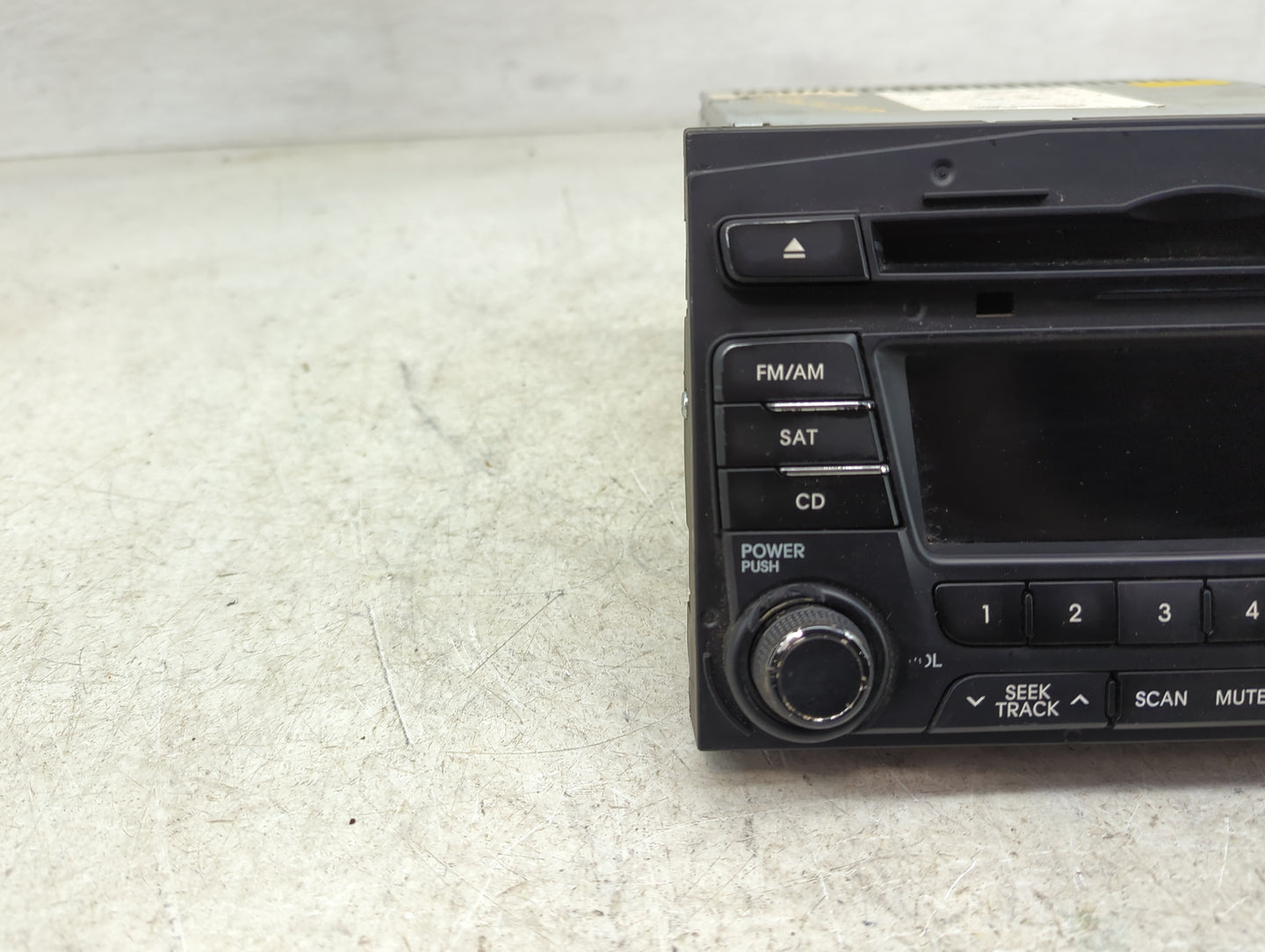 2011-2013 Kia Optima Radio AM FM Cd Player Receiver Replacement P/N:96170-2T651CA Fits Fits 2011 2012 2013 OEM Used Auto Par