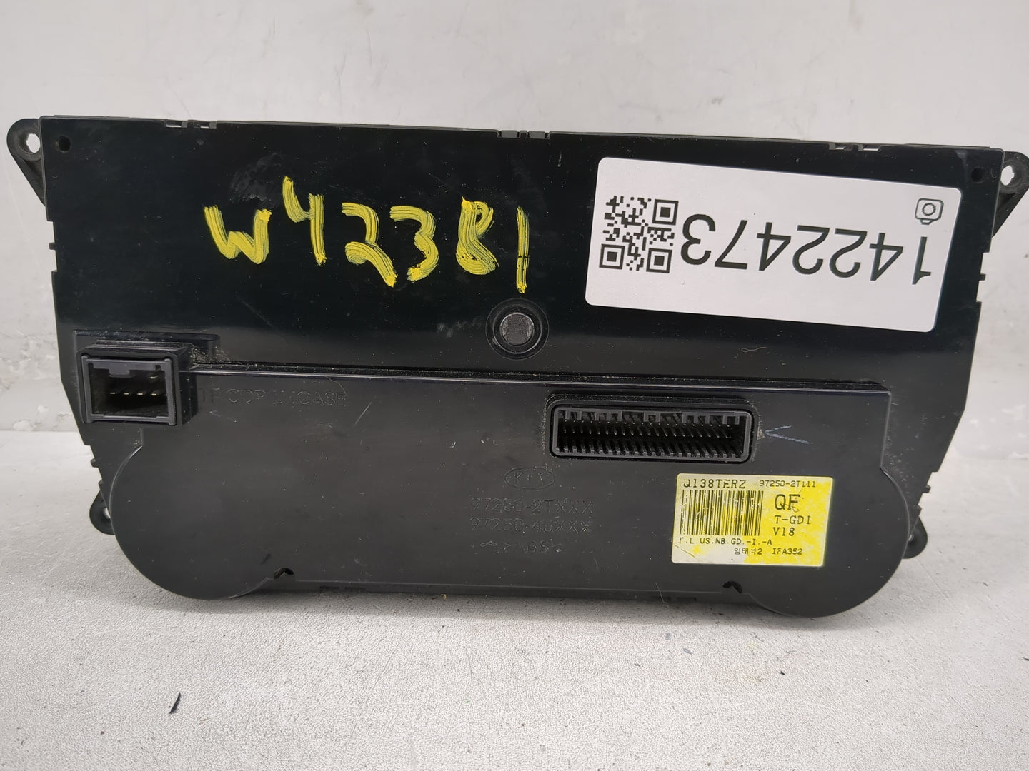 2011-2013 Kia Optima Climate Control Module Temperature AC/Heater Replacement P/N:97250-2T111 Q138TERZ Fits Fits 2011 2012 2