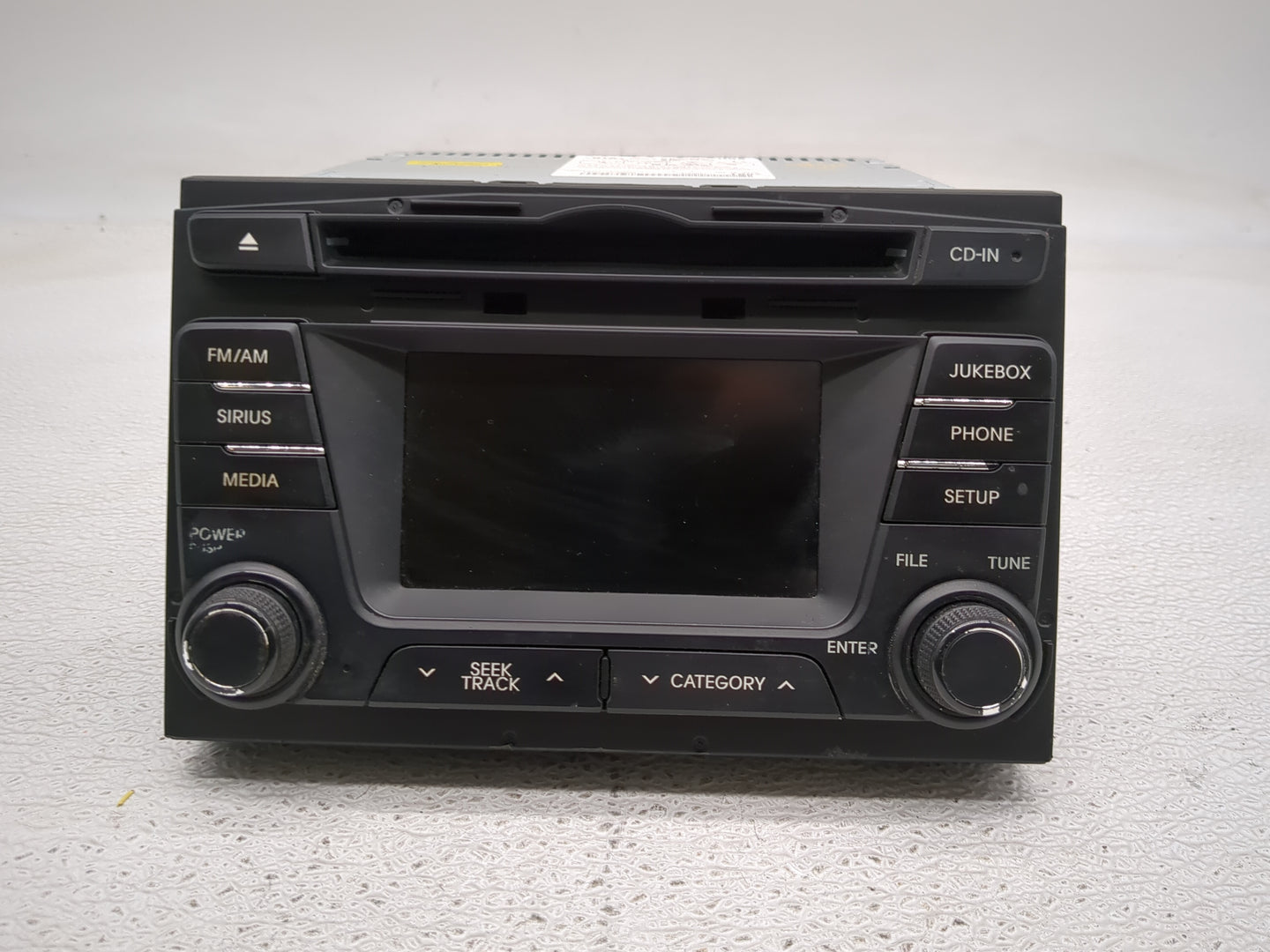 2011-2013 Kia Optima Radio AM FM Cd Player Receiver Replacement P/N:96160-2T500CA Fits Fits 2011 2012 2013 OEM Used Auto Par