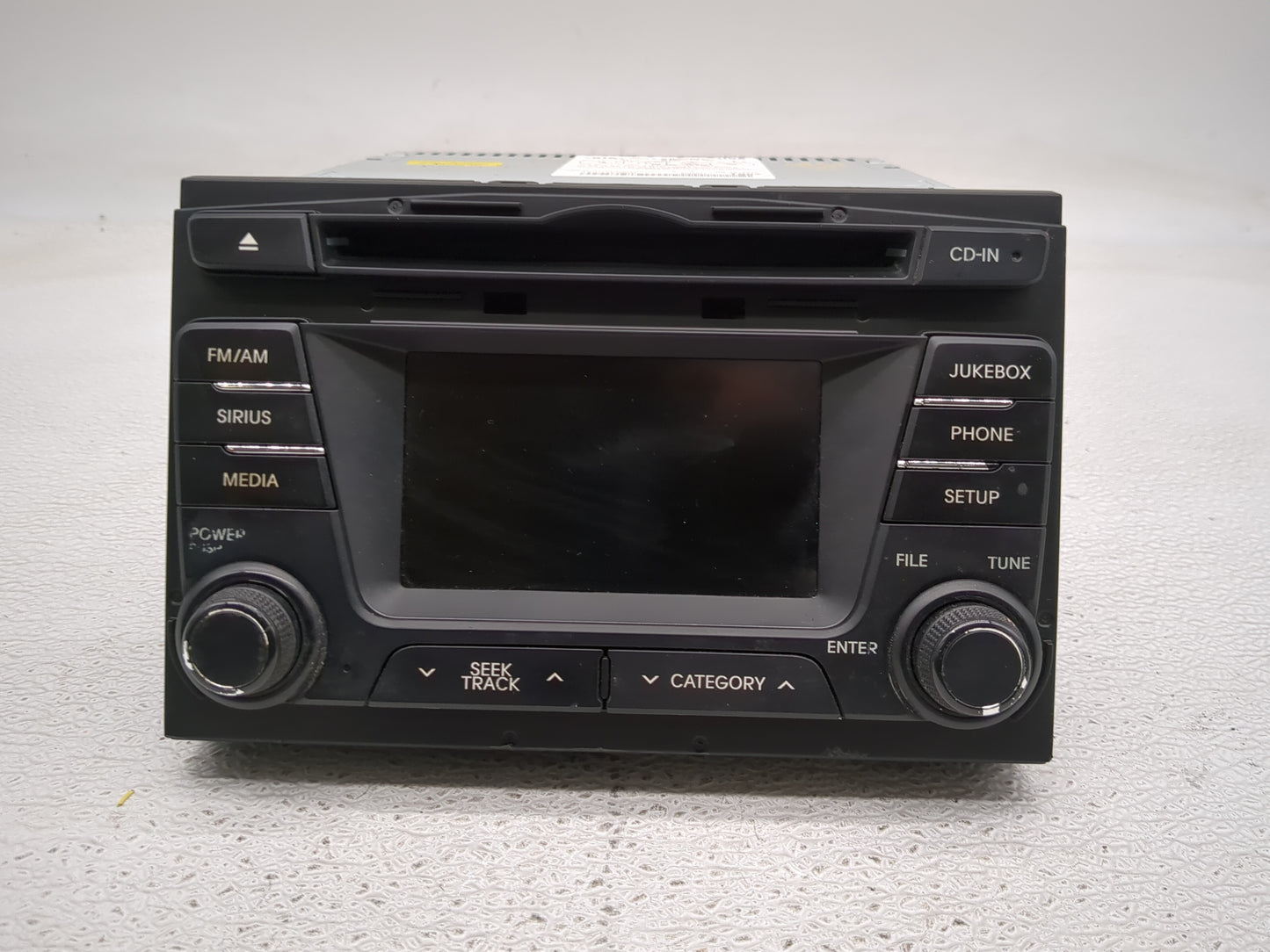 2011-2013 Kia Optima Radio AM FM Cd Player Receiver Replacement P/N:96160-2T500CA Fits Fits 2011 2012 2013 OEM Used Auto Par