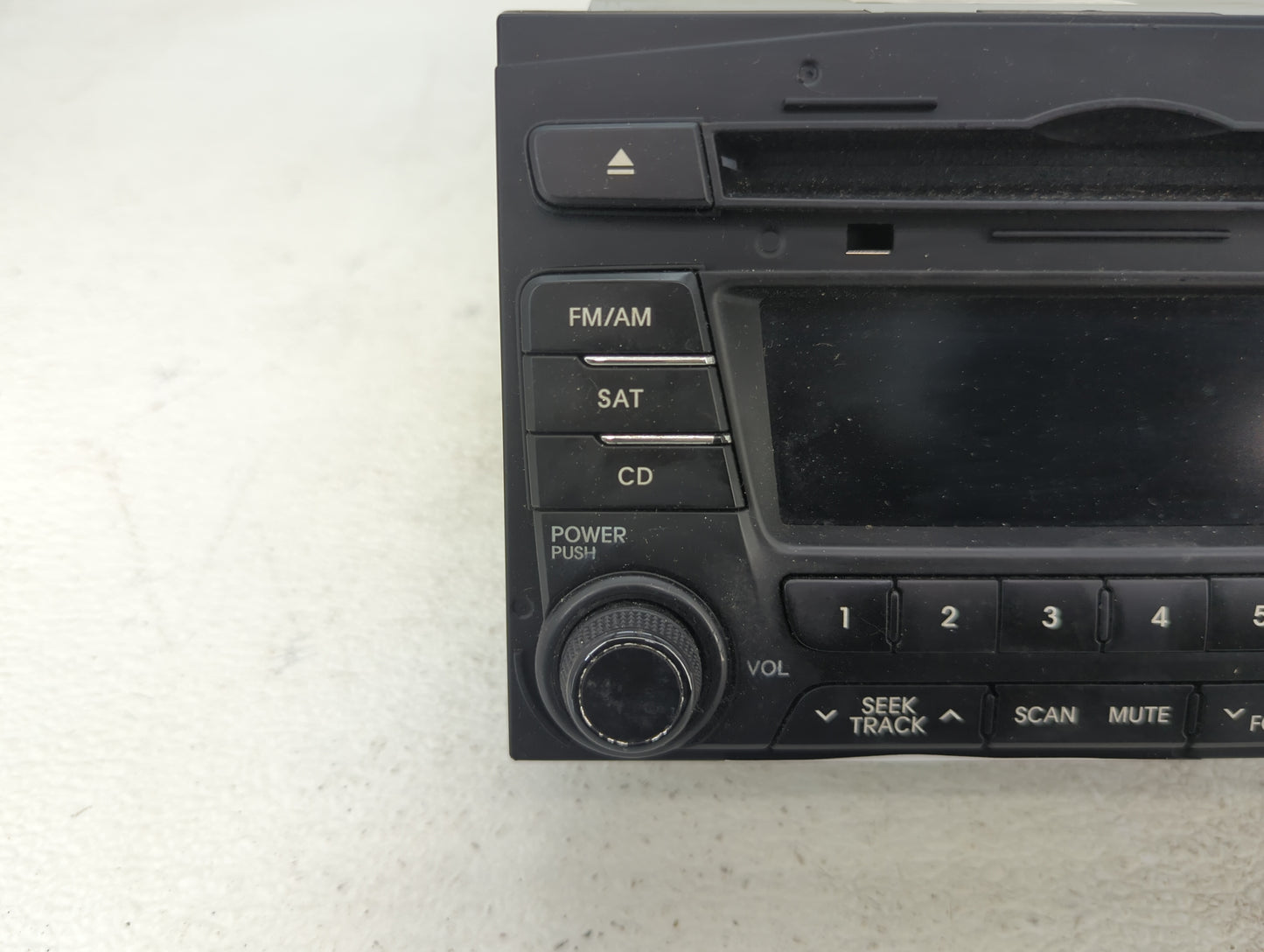 2012-2013 Kia Optima Radio AM FM Cd Player Receiver Replacement P/N:96170-2T651CA Fits Fits 2012 2013 OEM Used Auto Parts - 