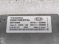 2011-2013 Kia Optima PCM Engine Control Computer ECU ECM PCU OEM P/N:39101-2G893 39111-2G893, 5WY4V60A Fits Fits 2011 2012 2