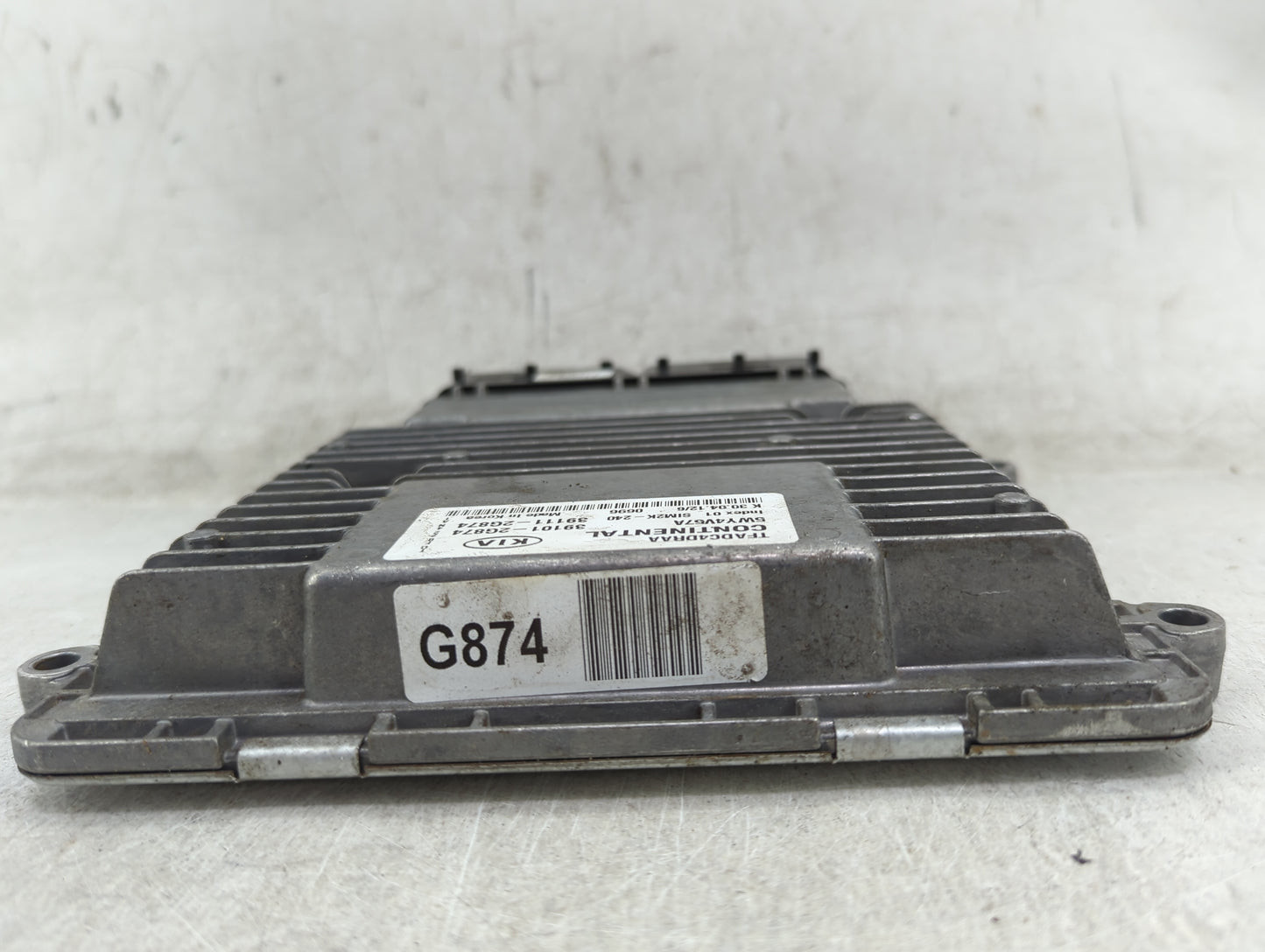 2011-2013 Kia Optima PCM Engine Control Computer ECU ECM PCU OEM P/N:39101-2G874 39111-2G874, 5WY4V57A Fits Fits 2011 2012 2