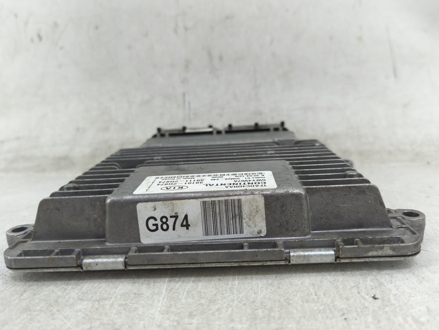 2011-2013 Kia Optima PCM Engine Control Computer ECU ECM PCU OEM P/N:39101-2G874 39111-2G874, 5WY4V57A Fits Fits 2011 2012 2
