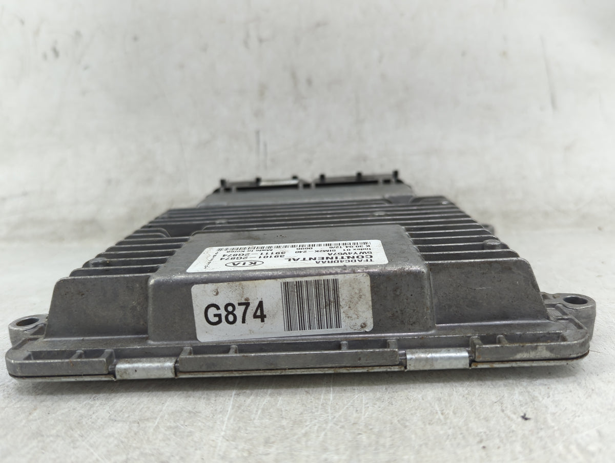 2011-2013 Kia Optima PCM Engine Control Computer ECU ECM PCU OEM P/N:39101-2G874 39111-2G874, 5WY4V57A Fits 2011 2012 2013 O