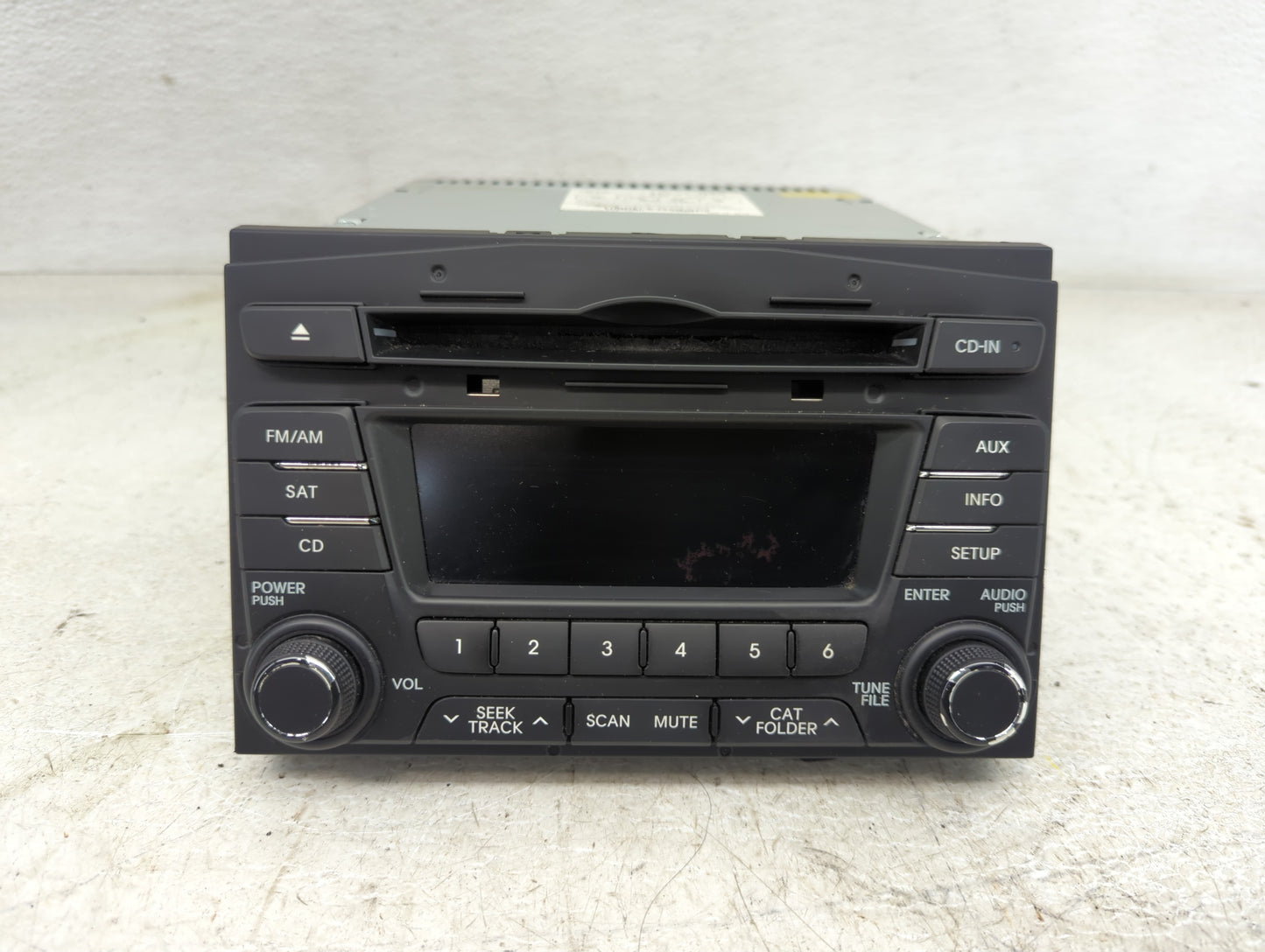 2011-2013 Kia Optima Radio AM FM Cd Player Receiver Replacement P/N:96170-2T651CA PA710-TFUB Fits Fits 2011 2012 2013 OEM Us