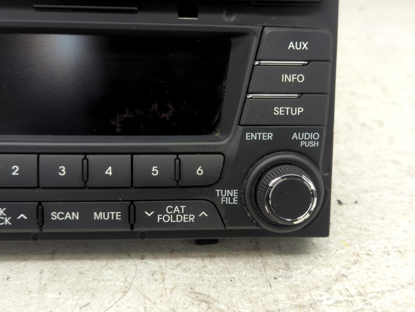 2011-2013 Kia Optima Radio AM FM Cd Player Receiver Replacement P/N:96170-2T651CA PA710-TFUB Fits Fits 2011 2012 2013 OEM Us