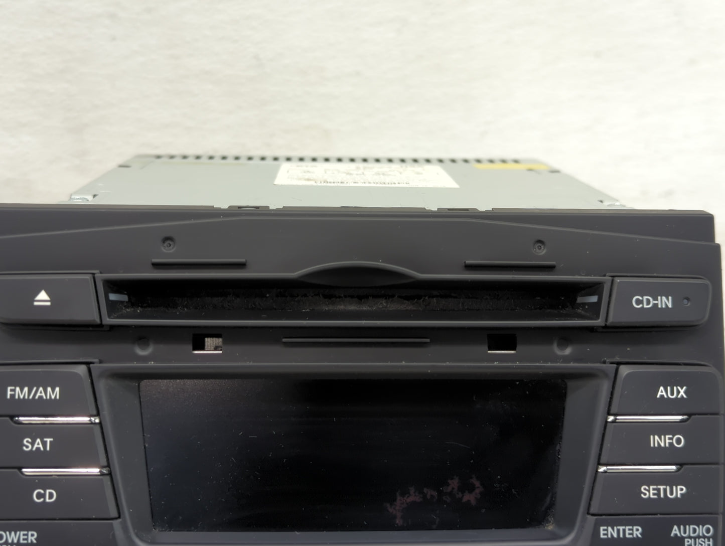 2011-2013 Kia Optima Radio AM FM Cd Player Receiver Replacement P/N:96170-2T651CA PA710-TFUB Fits Fits 2011 2012 2013 OEM Us