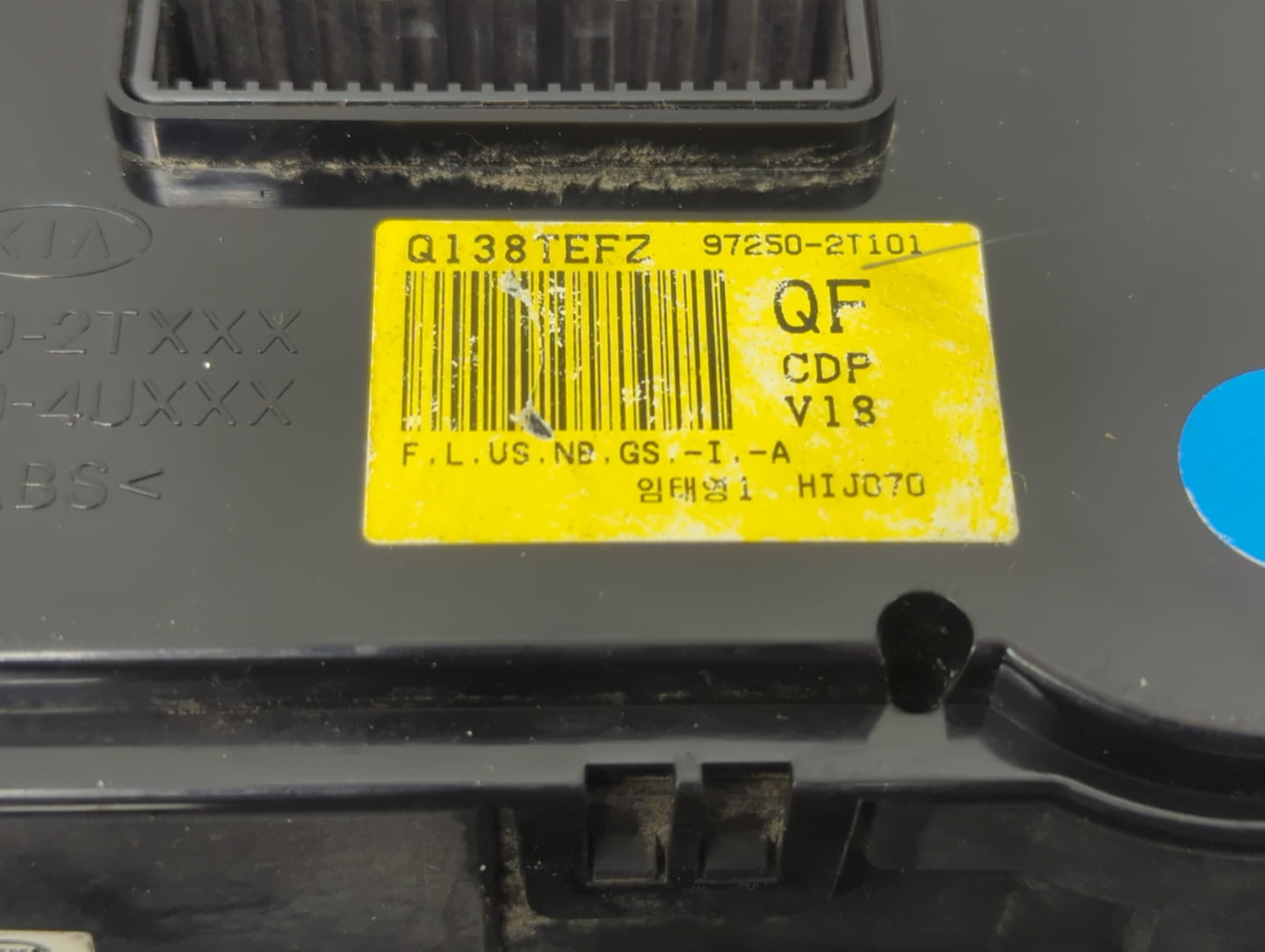 2011-2013 Kia Optima Climate Control Module Temperature AC/Heater Replacement P/N:97250-2T101 Fits Fits 2011 2012 2013 OEM U