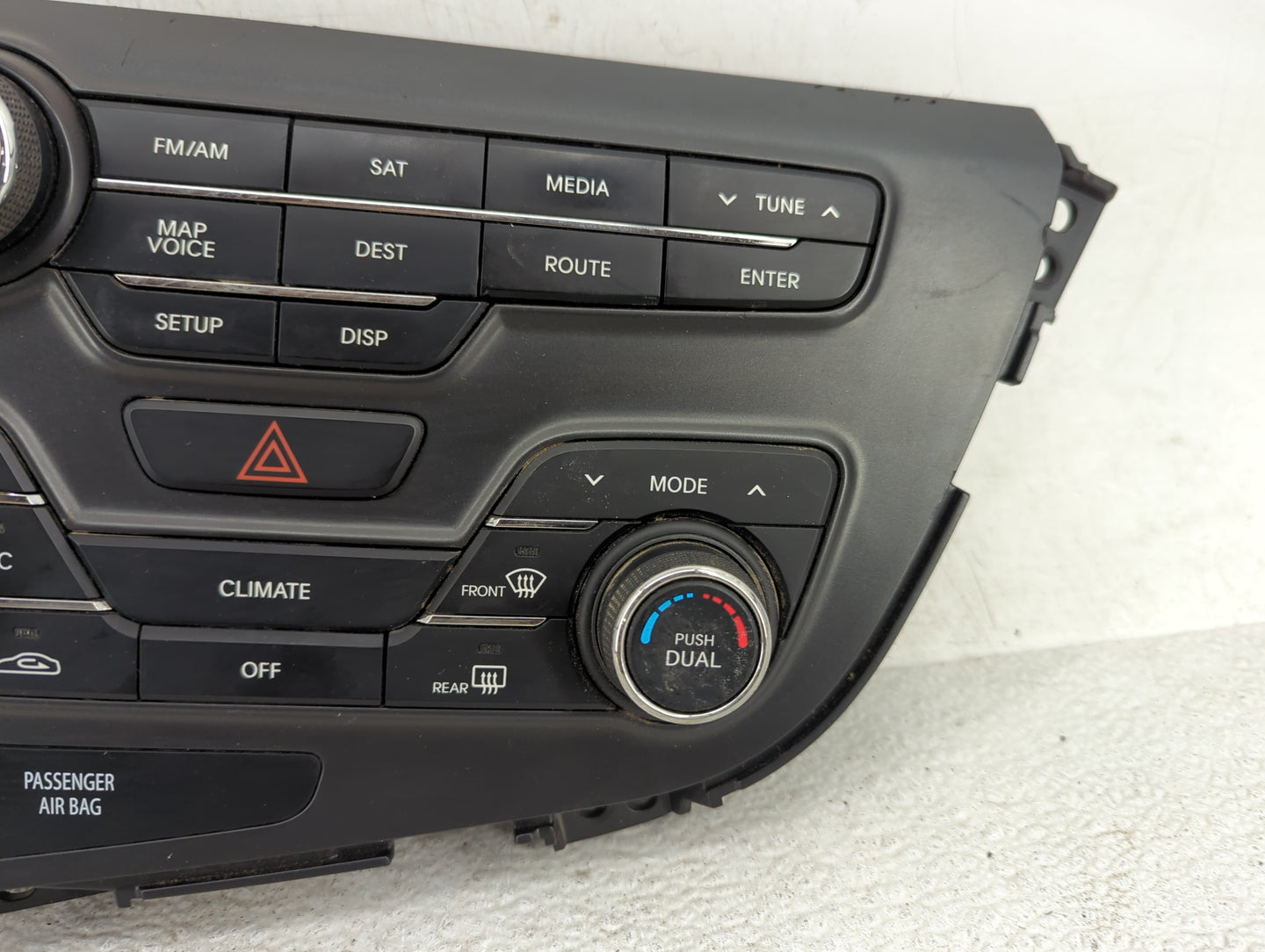 2011-2013 Kia Optima Climate Control Module Temperature AC/Heater Replacement P/N:96540-2T100CA 97250-2T792 Fits OEM Used Au
