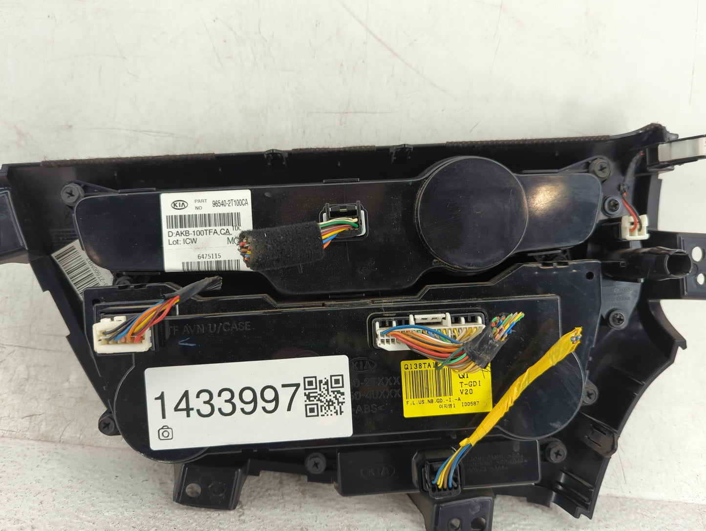 2011-2013 Kia Optima Climate Control Module Temperature AC/Heater Replacement P/N:96540-2T100CA 97250-2T792 Fits OEM Used Au
