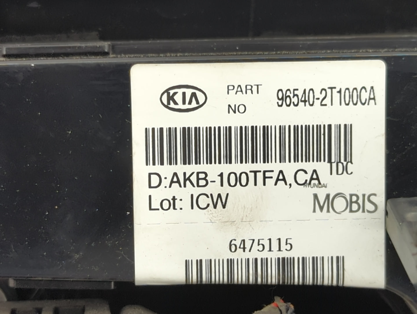 2011-2013 Kia Optima Climate Control Module Temperature AC/Heater Replacement P/N:96540-2T100CA 97250-2T792 Fits OEM Used Au