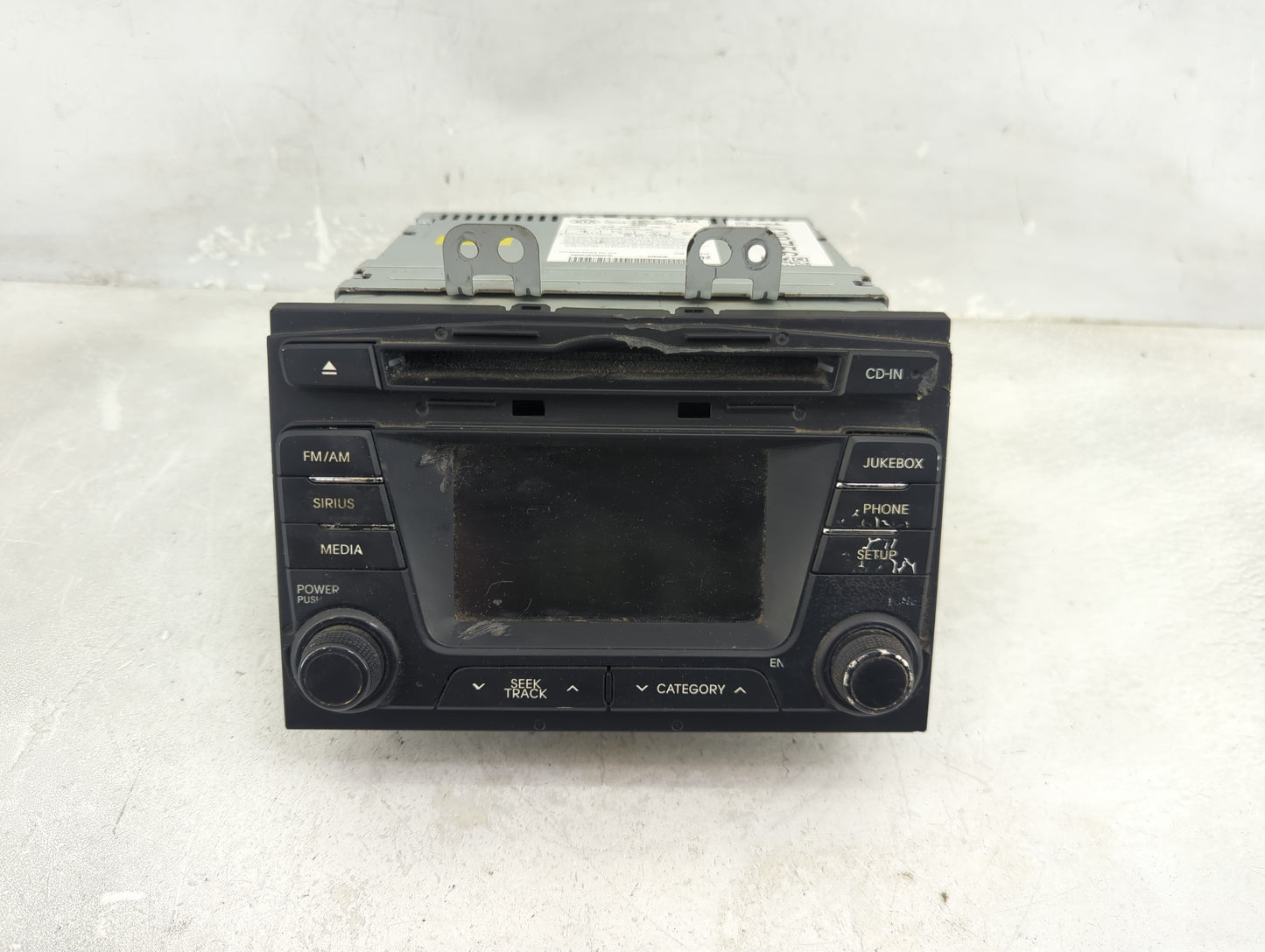 2012-2013 Kia Optima Radio AM FM Cd Player Receiver Replacement P/N:961602T000CA 96160-2T000CA Fits Fits 2012 2013 OEM Used 