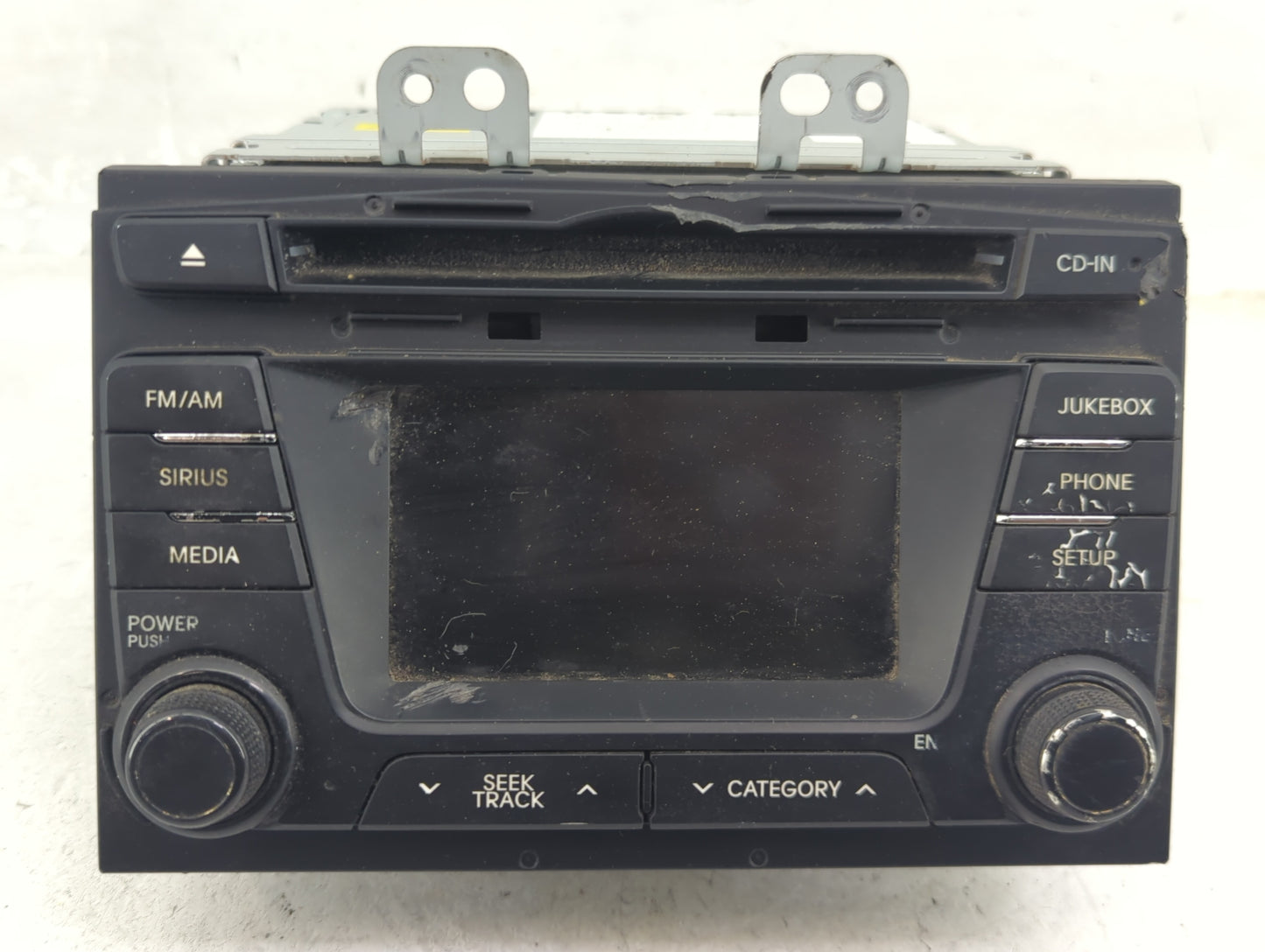 2012-2013 Kia Optima Radio AM FM Cd Player Receiver Replacement P/N:961602T000CA 96160-2T000CA Fits Fits 2012 2013 OEM Used 