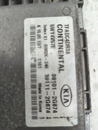 2011-2013 Kia Optima PCM Engine Control Computer ECU ECM PCU OEM P/N:39101-2G874 39111-2G874, 5WY4V67E Fits Fits 2011 2012 2