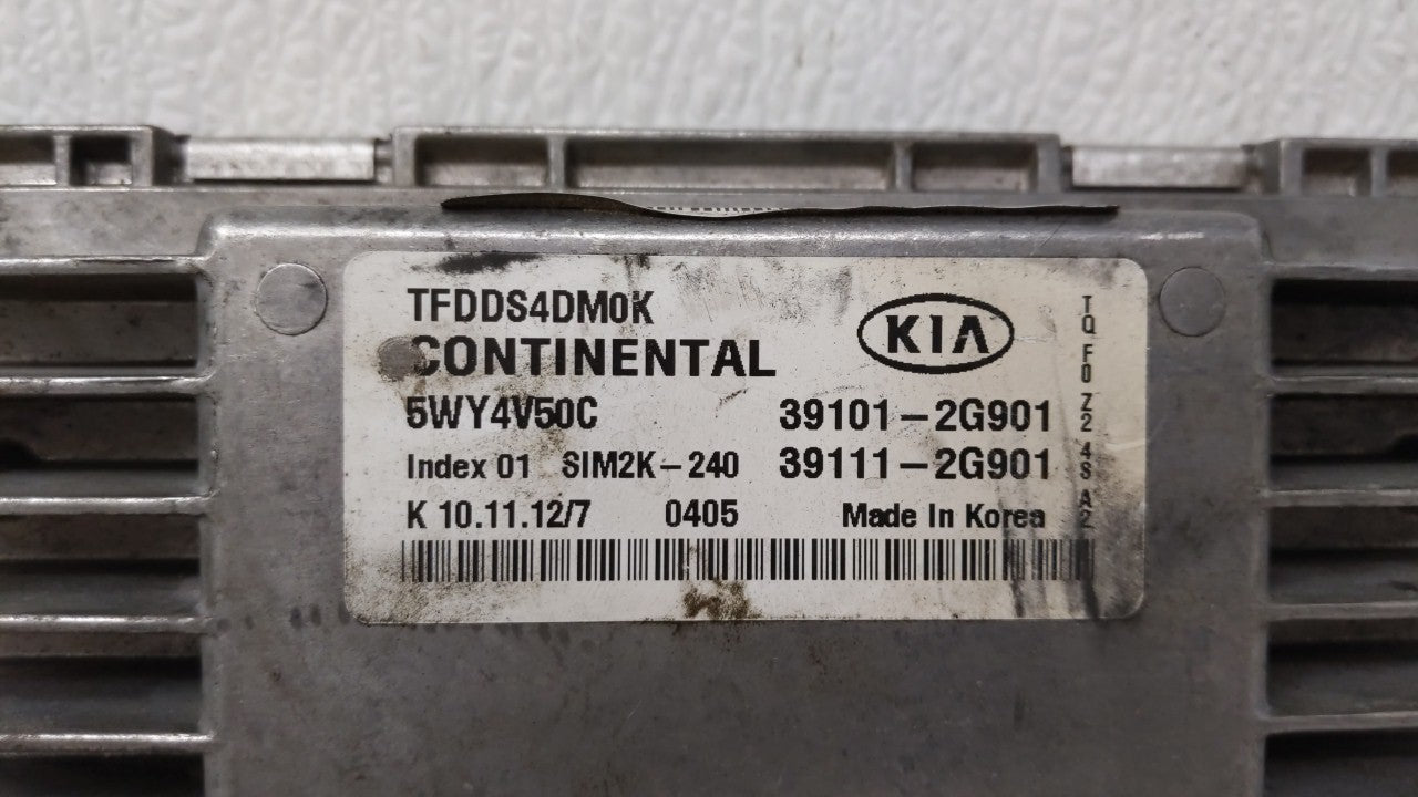 2011-2013 Kia Optima PCM Engine Control Computer ECU ECM PCU OEM Fits OEM Used Auto Parts - Oemusedautoparts1.com