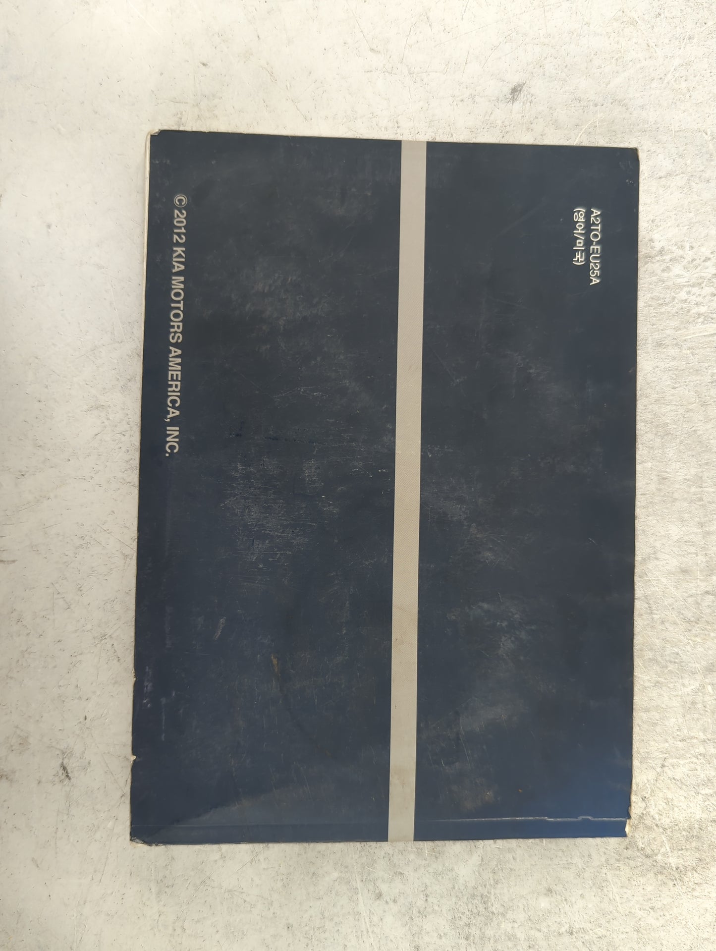 2013 Kia Optima Owners Manual Book Guide P/N:A2TO-EU25A OEM Used Auto Parts - Oemusedautoparts1.com
