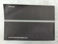 2013 Kia Optima Owners Manual Book Guide P/N:A4CO-EU37E OEM Used Auto Parts - Oemusedautoparts1.com