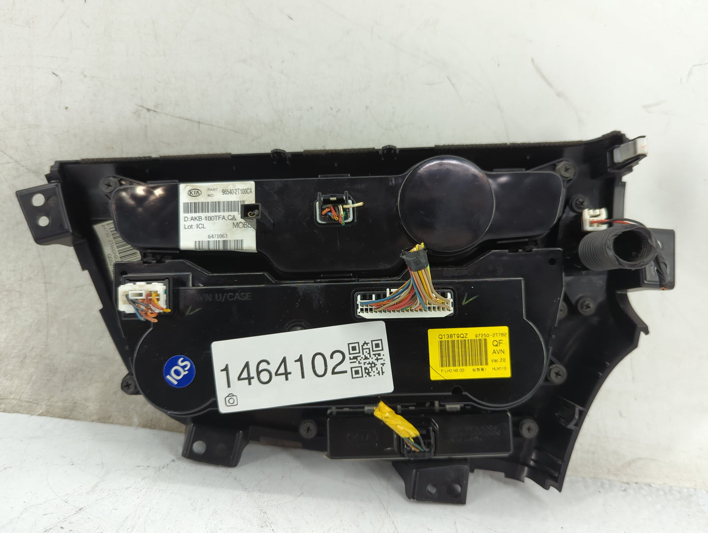 2011-2013 Kia Optima Climate Control Module Temperature AC/Heater Replacement P/N:96540-2T100CA Fits Fits 2011 2012 2013 OEM