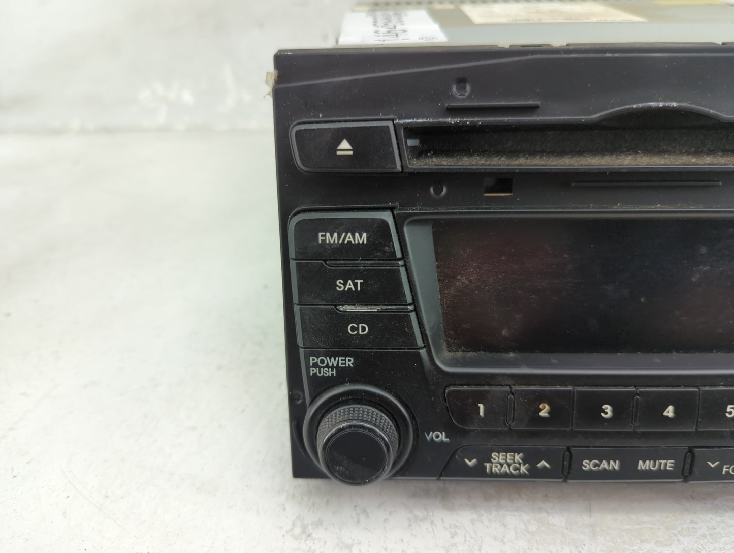2011-2013 Kia Optima Radio AM FM Cd Player Receiver Replacement P/N:961702T651CA 96170-2T651CA Fits Fits 2011 2012 2013 OEM 