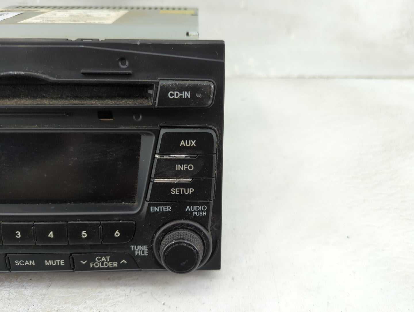 2011-2013 Kia Optima Radio AM FM Cd Player Receiver Replacement P/N:961702T651CA 96170-2T651CA Fits Fits 2011 2012 2013 OEM 