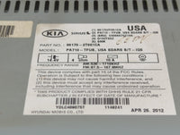 2011-2013 Kia Optima Radio AM FM Cd Player Receiver Replacement P/N:961702T651CA 96170-2T651CA Fits Fits 2011 2012 2013 OEM 