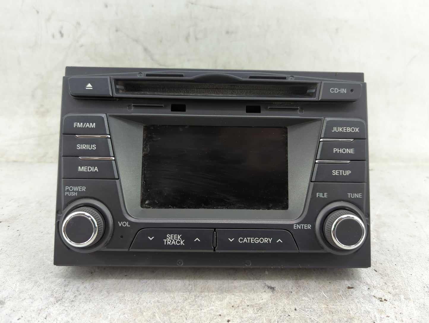 2011-2013 Kia Optima Radio AM FM Cd Player Receiver Replacement P/N:96160-2T000EC5 Fits Fits 2011 2012 2013 OEM Used Auto Pa