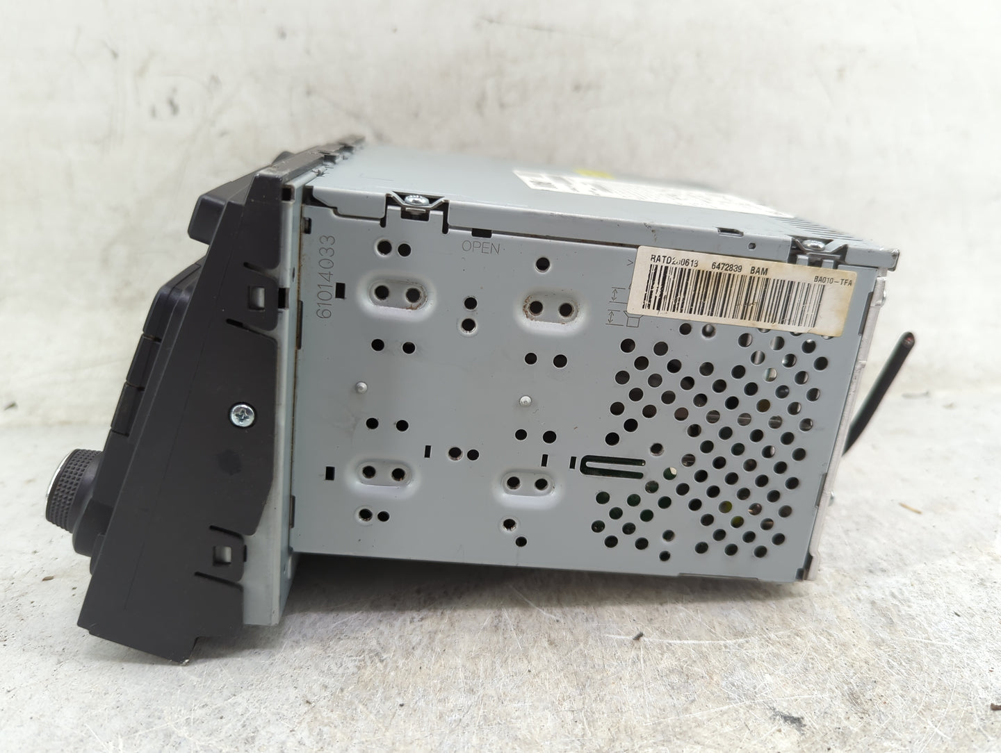 2011-2013 Kia Optima Radio AM FM Cd Player Receiver Replacement P/N:96160-2T000EC5 Fits Fits 2011 2012 2013 OEM Used Auto Pa