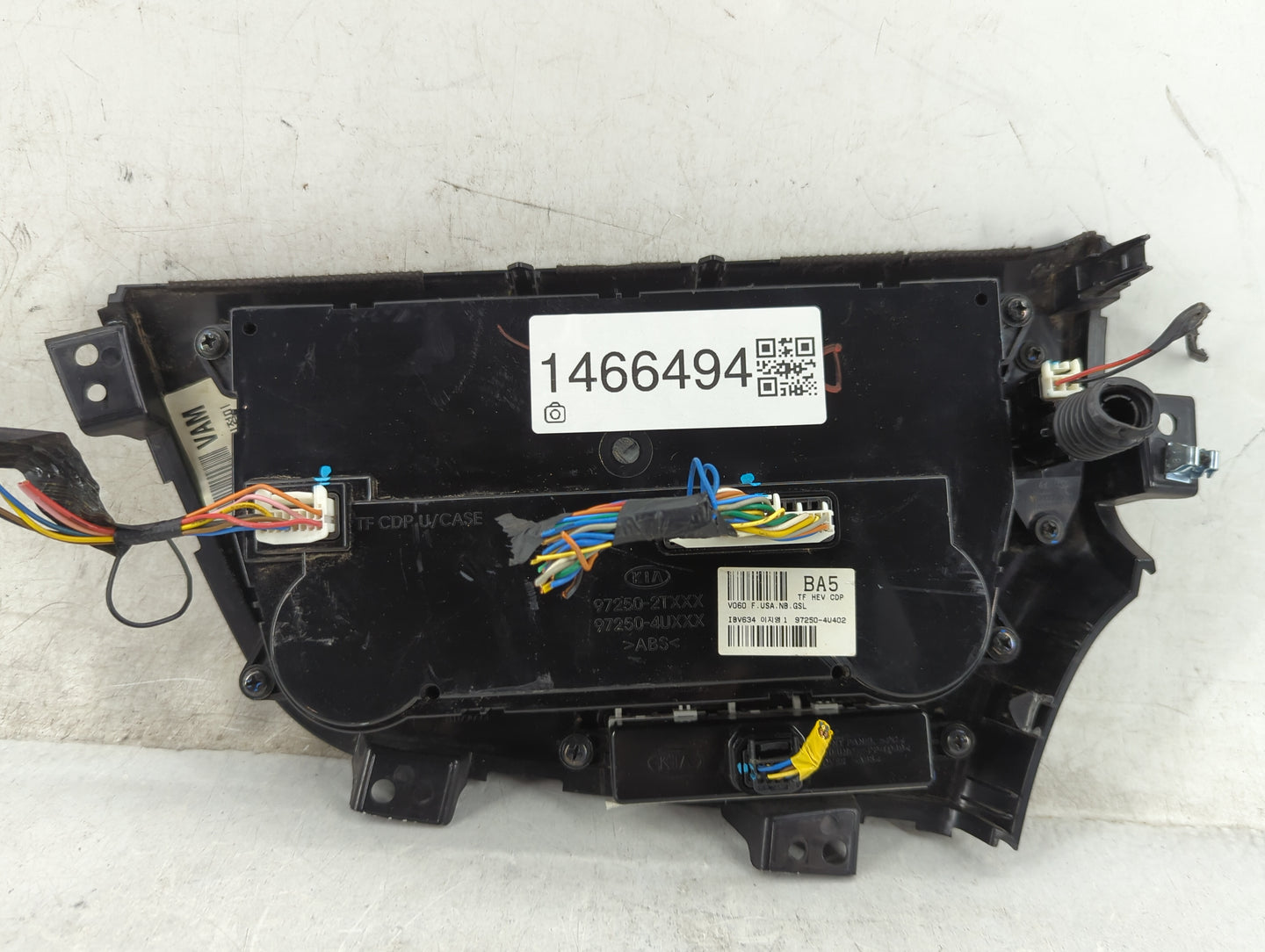 2011-2013 Kia Optima Climate Control Module Temperature AC/Heater Replacement P/N:97250-4U402 97250-2TXXX Fits Fits 2011 201