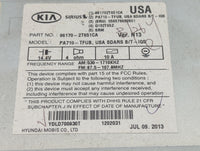 2011-2013 Kia Optima Radio Control Panel 1467832 - Oemusedautoparts1.com