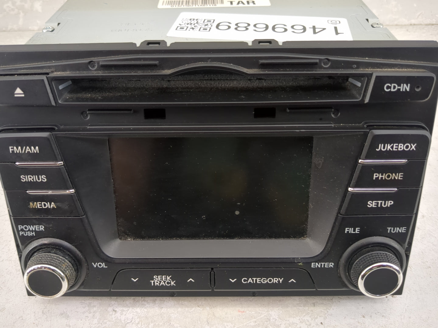 2011-2013 Kia Optima Radio AM FM Cd Player Receiver Replacement P/N:96160-2T500CA BA050-TFA, 961602T500CA Fits Fits 2011 201
