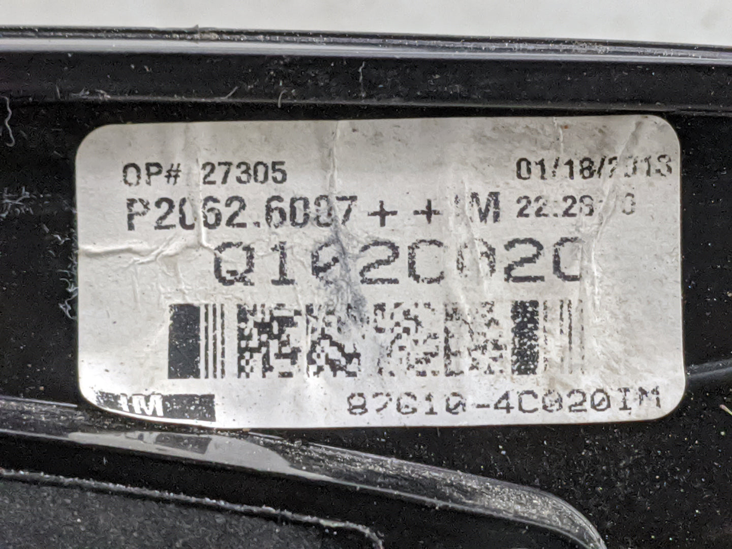 2012-2013 Kia Optima Driver Side View Mirror - Left Door Mirror OEM Used - Oemusedautoparts1.com
