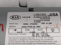 2013 Kia Optima Radio AM FM Cd Player Receiver Replacement P/N:965602T202CA 96560-2T202CA, AV2A1TFAN,CA,13MY Fits OEM Used A