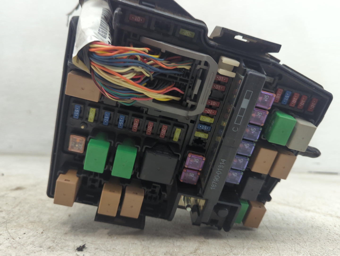 2011-2013 Kia Optima Fusebox Fuse Box Panel Relay Module P/N:18790-01314 Fits Fits 2011 2012 2013 OEM Used Auto Parts - Oemu