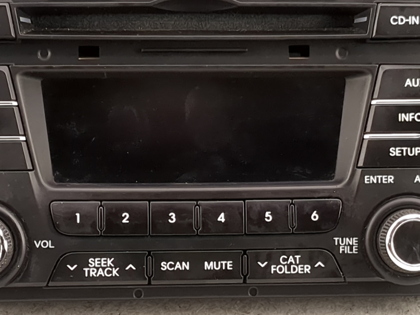 2011-2013 Kia Optima Radio AM FM Cd Player Receiver Replacement P/N:961702T651CA 96170-2T651CA Fits Fits 2011 2012 2013 OEM 