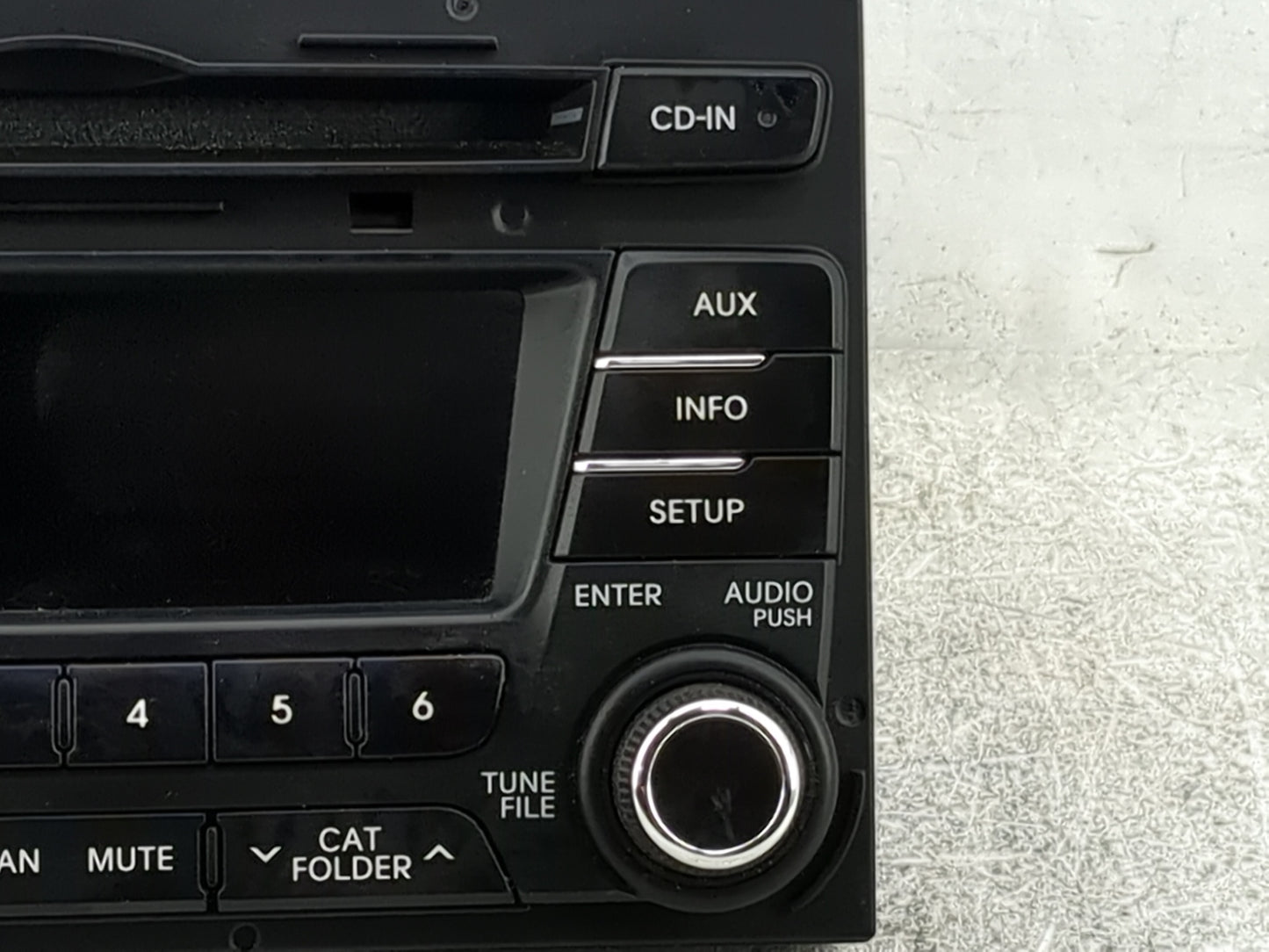 2011-2013 Kia Optima Radio AM FM Cd Player Receiver Replacement P/N:961702T651CA 96170-2T651CA Fits Fits 2011 2012 2013 OEM 