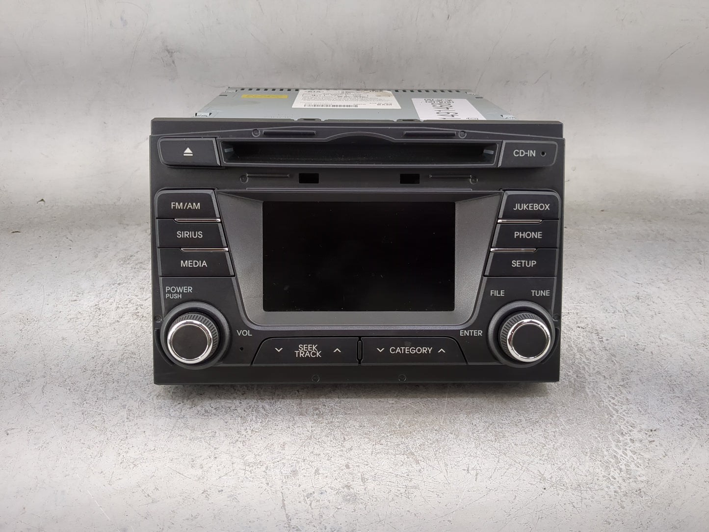 2011-2013 Kia Optima Radio AM FM Cd Player Receiver Replacement P/N:96160-2T000EC5 961602T000EC5 Fits Fits 2011 2012 2013 OE